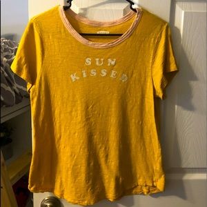 Women’s yellow T-shirt - Old Navy